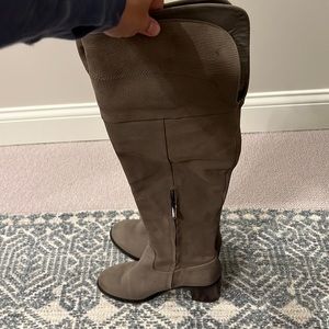 Sam Edelman otk taupe boots
